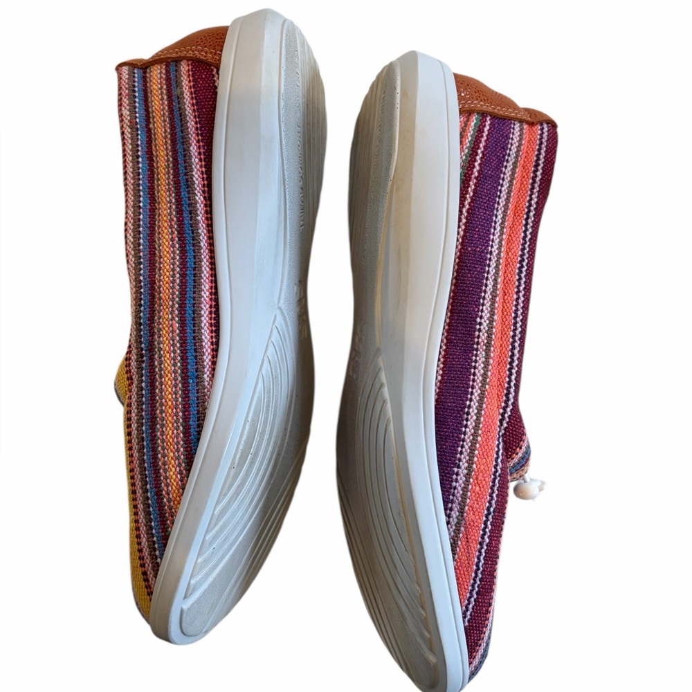 SAS Funk Active Slip-On in Lava Stripe Colorway - Picture 5 of 9